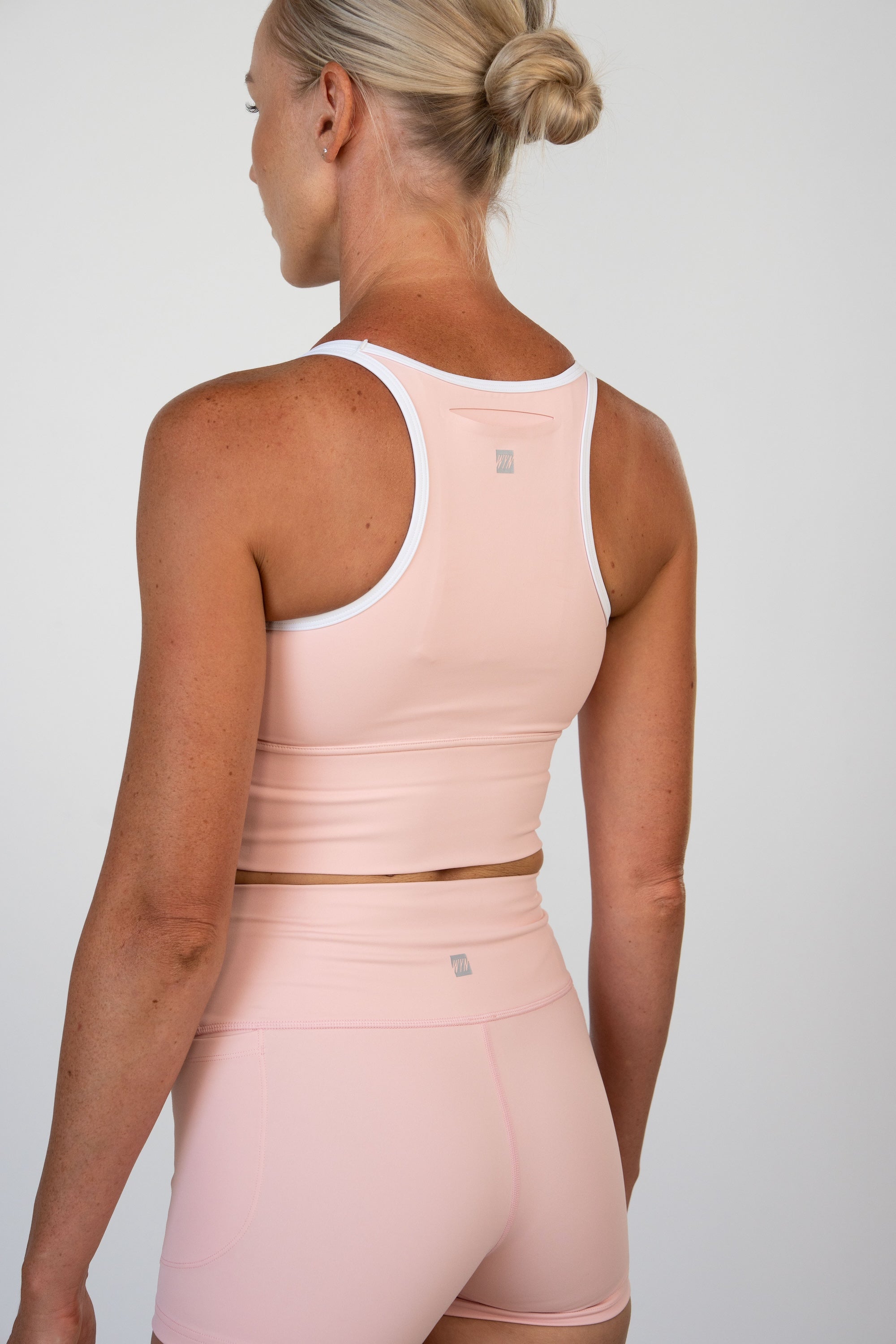 Women's On Call Crop - Petal Pink