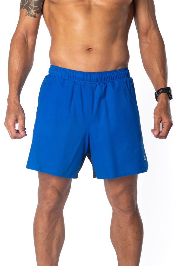 Men's Hybrid Short (6")- Ultramarine