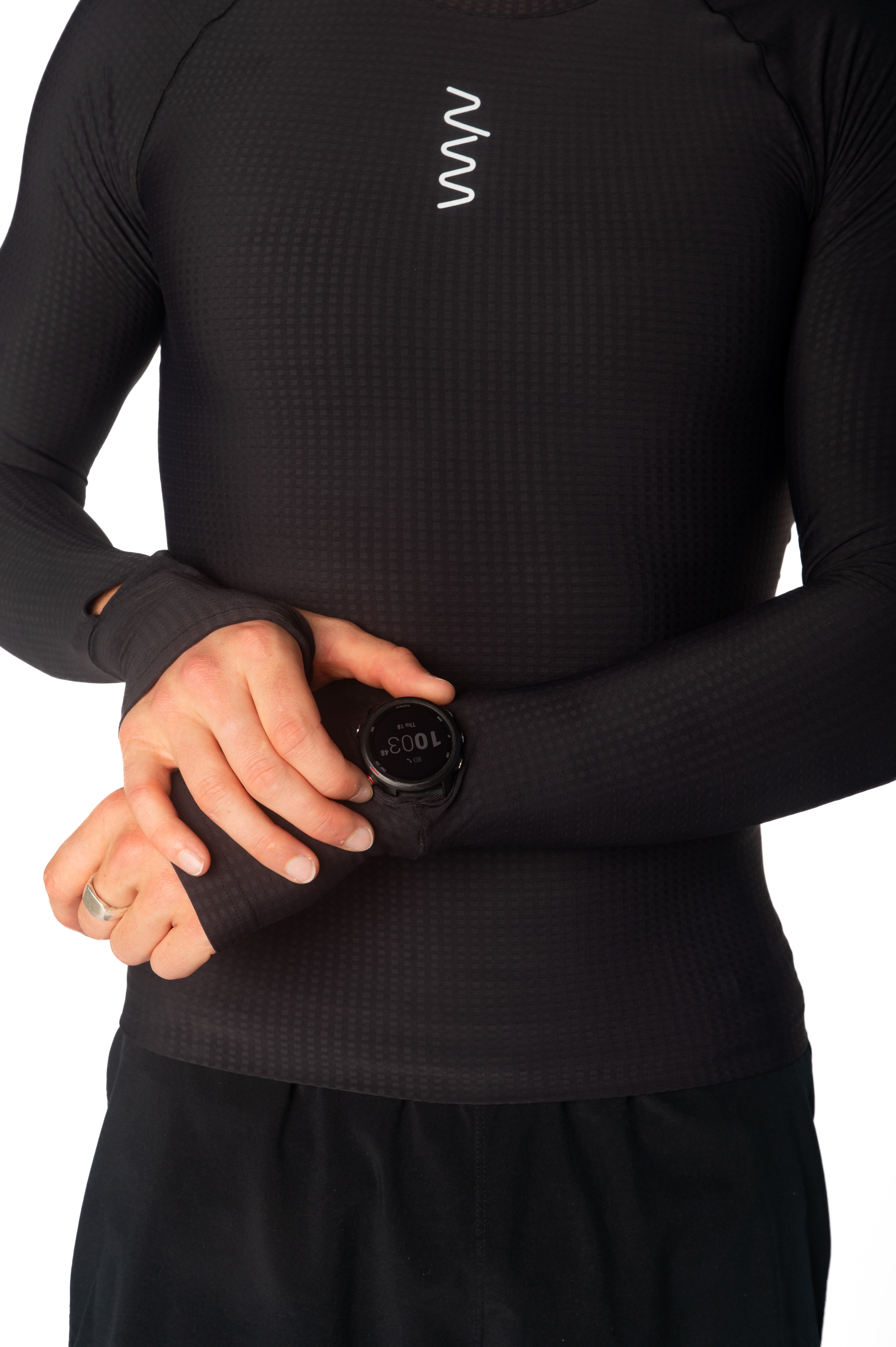 Men's Multi-Sport Base Layer - Black