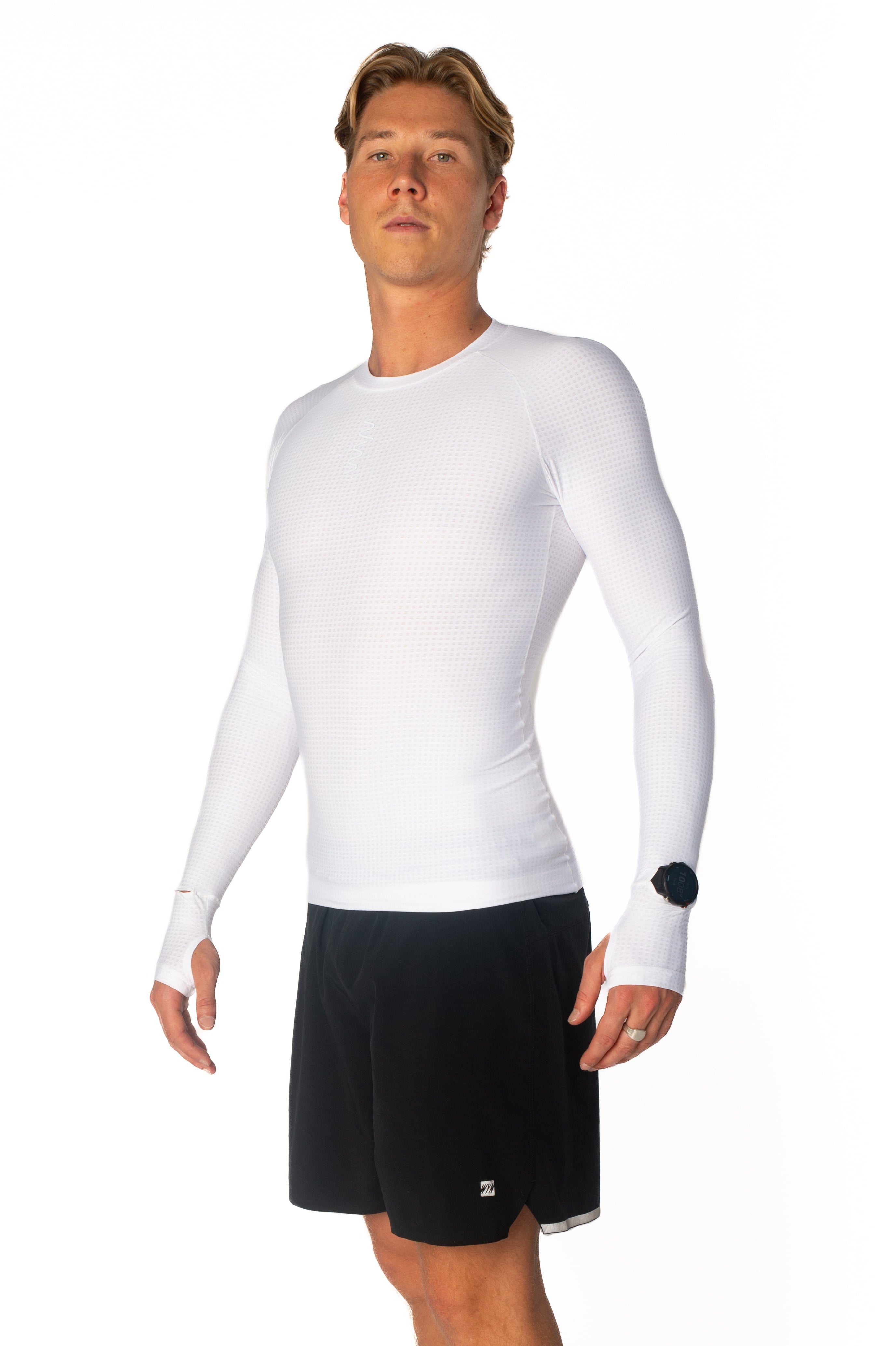 Men's Multi-Sport Base Layer - White