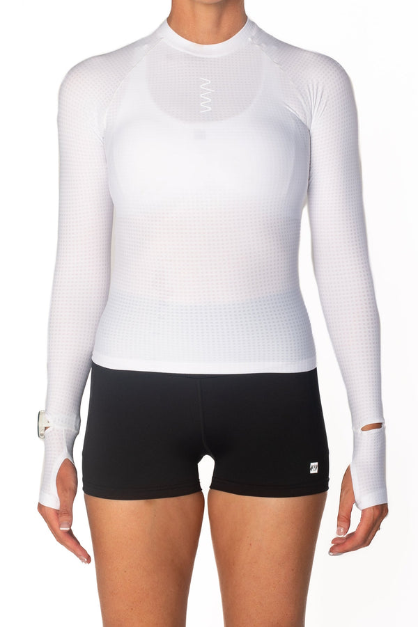 Women's Multi-Sport Base Layer - White