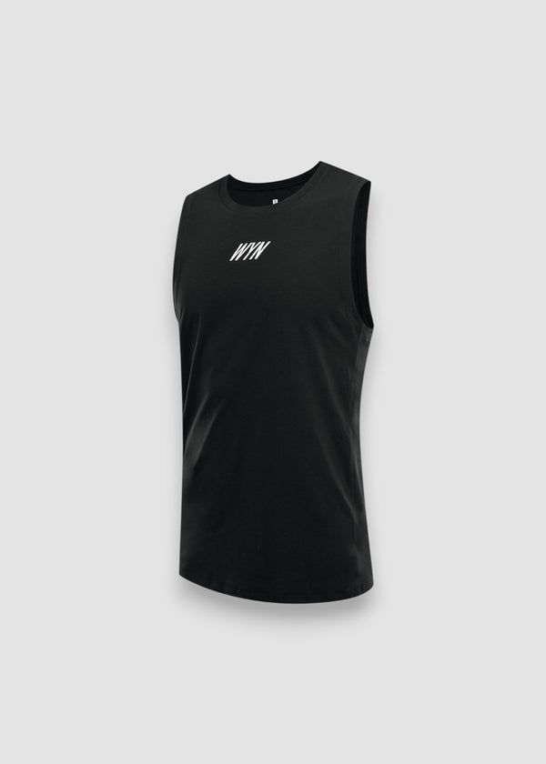 Men's Hybrid Tank - Black