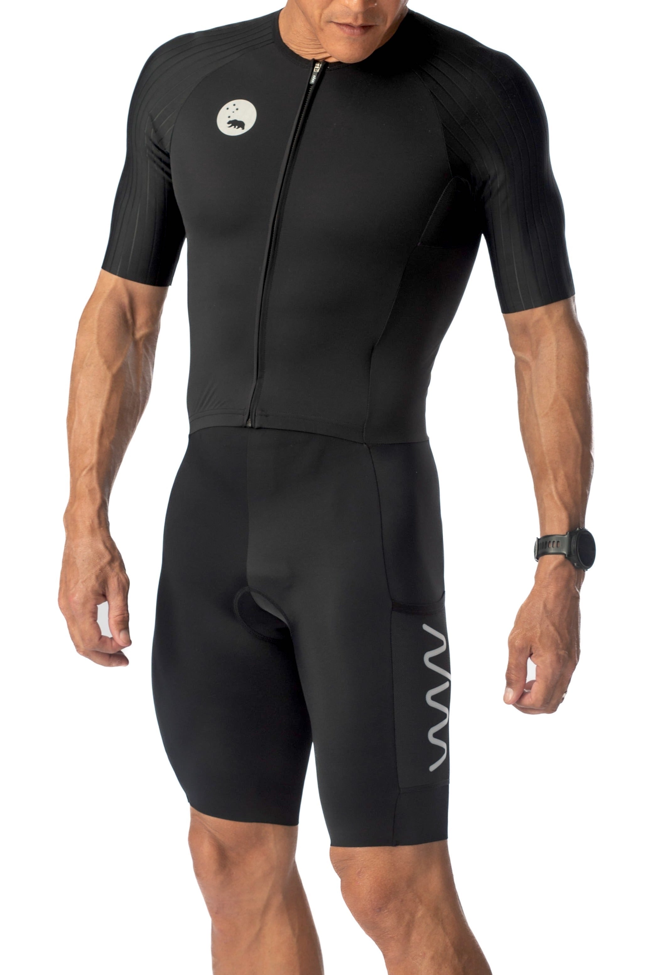 Men's Hi Velocity X Triathlon Suit - Black