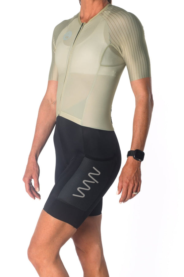 Women's Hi Velocity X Tri Suit - Khaki