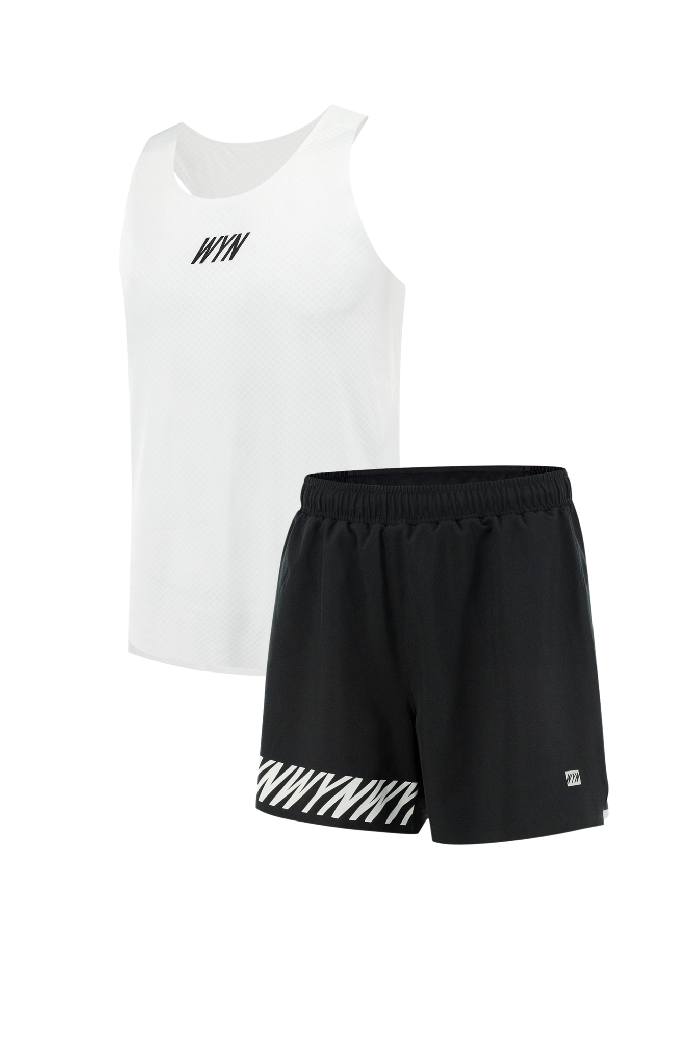 Men's White Club Bundle w/ Noosa Run Short