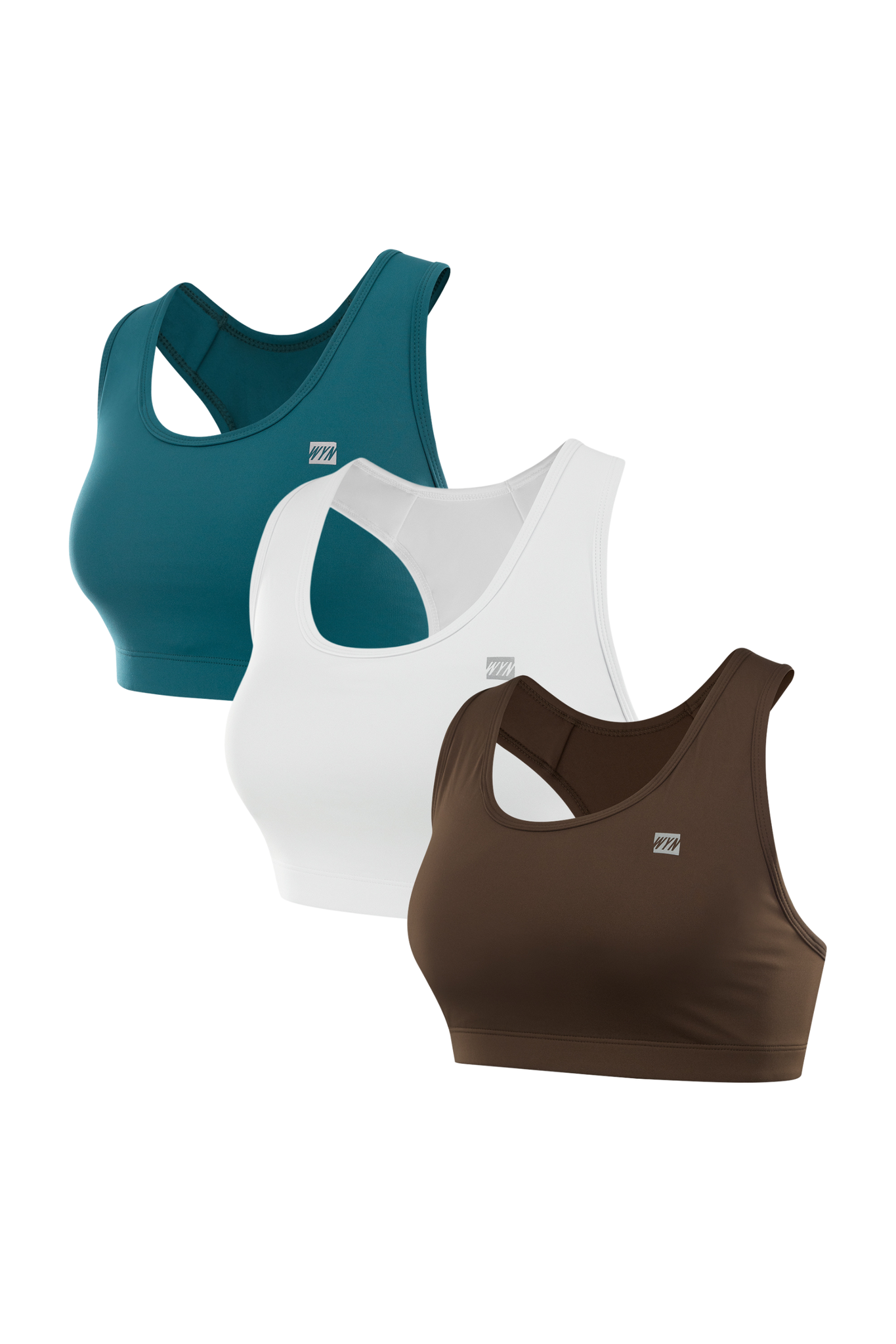 Women's Racergirl Racerback Bra: Custom 3 Pack