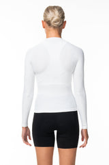 Women's Sleeved Base Layer - White