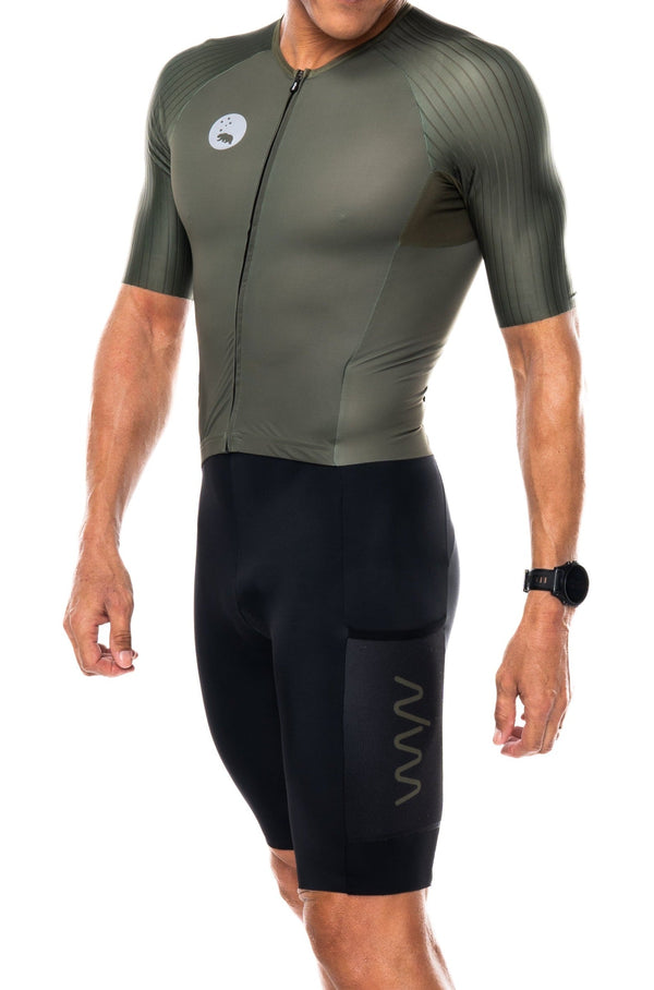 Men's Hi Velocity X Tri Suit - Olive