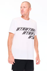 WYN by MALO Men's fly tee - white