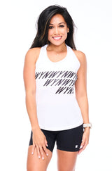 WYN by MALO Women's fly tank - white