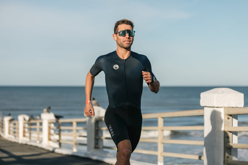 men's hi velocity X triathlon suit - navy