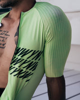 men's volt hi velocity triathlon suit - lime