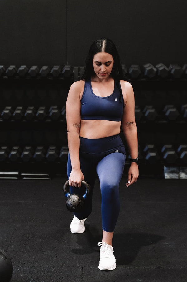 WYN by MALO flow and go 7/8 tights - navy