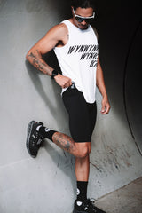 WYN Men's Run Short Tights - Black