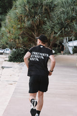 WYN by MALO Men's fly tee - black