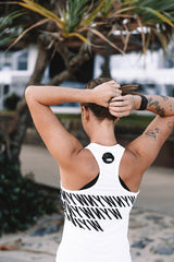 WYN by MALO Women's fly tank - white