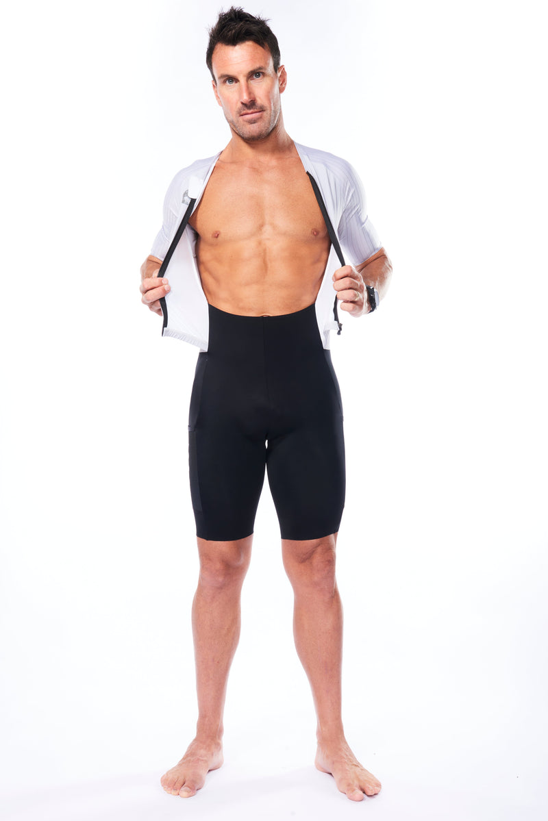 men's hi velocity X triathlon suit - silver