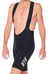 men's LTD velocity 2.0 cycling bib shorts  - matte black