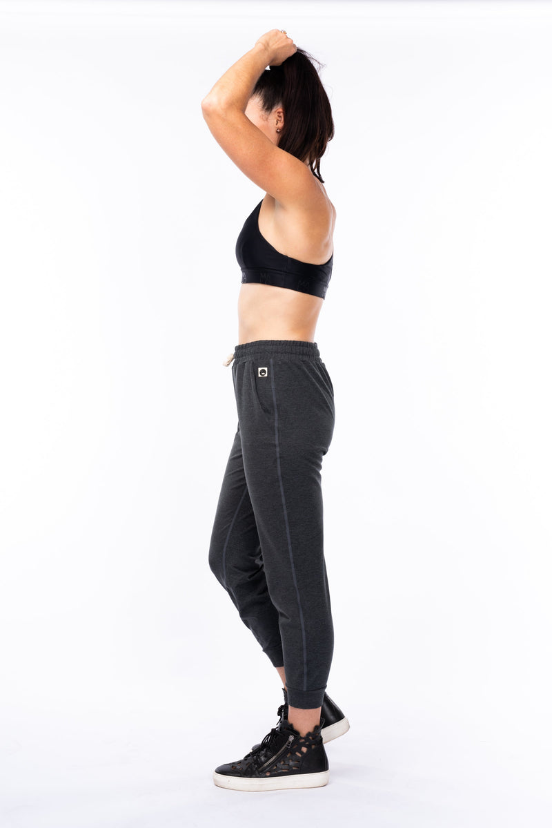 WYN by MALO women's limitless jogger - slate heather
