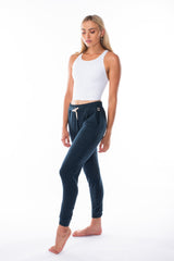 WYN by MALO women's jogger 28" - indigo heather