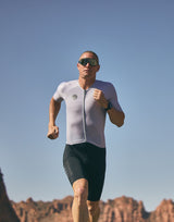 men's hi velocity X triathlon suit - silver