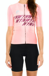 women's volt hi velocity cycling jersey  - melon