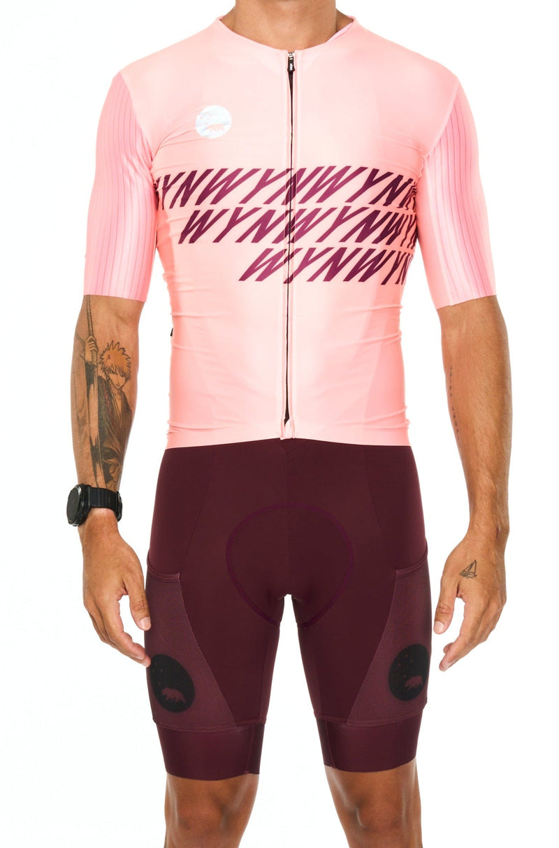 men's volt hi velocity cycling jersey - melon
