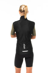 unisex black essentials gilet